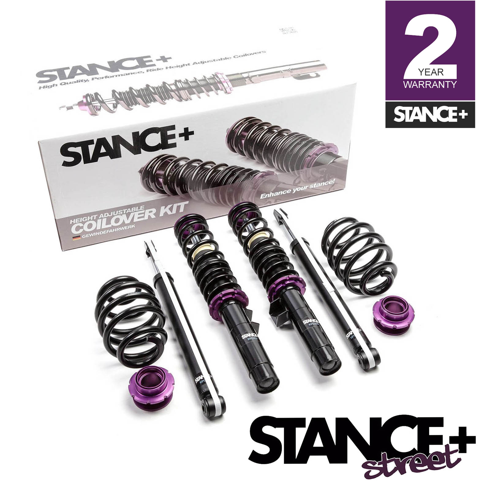 Position + Street coilovers Suspension Kit BMW Z4 2.5i 3.0 (E85