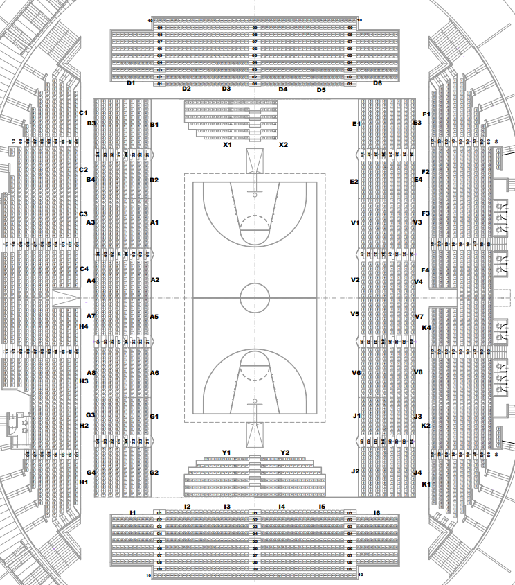 Mapa obiektu Polsat Plus Gdynia Arena