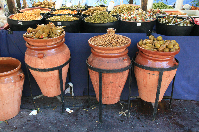 Orzas de encurtidos