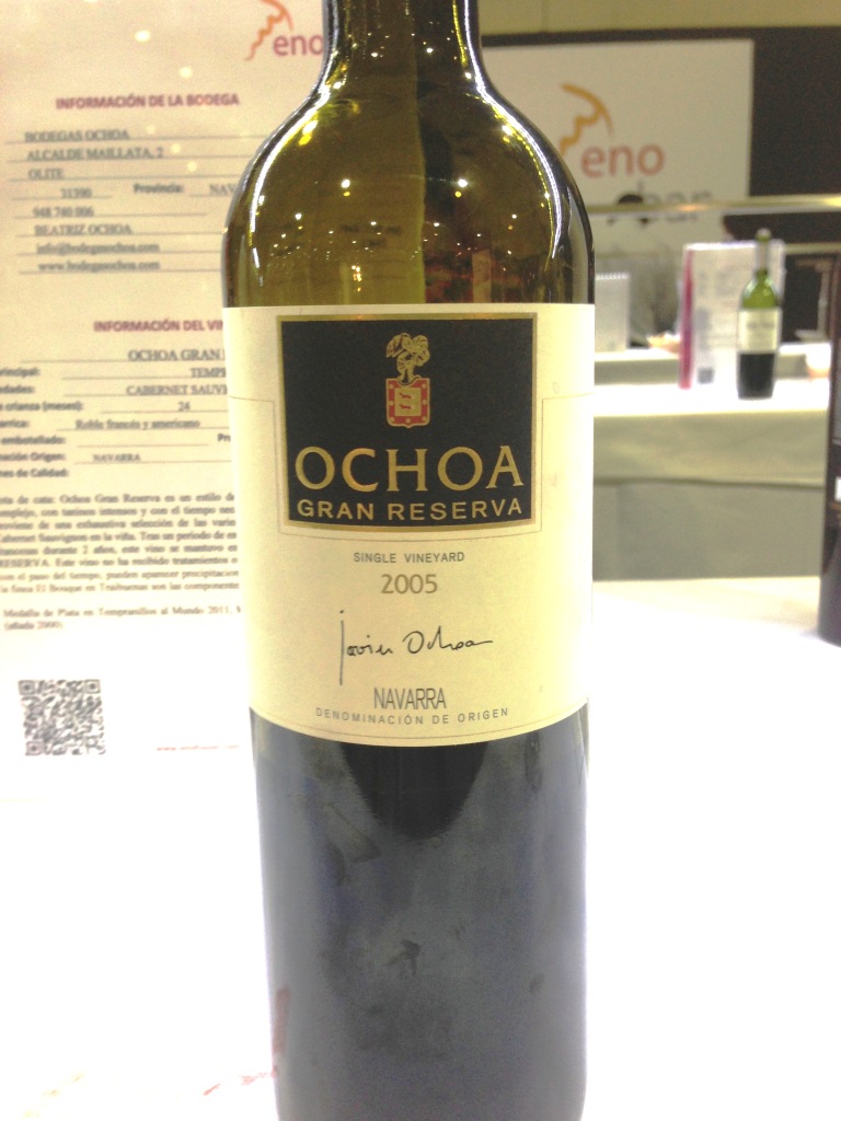 Enofusión_2013_vino_Ochoa_Gran_Reserva_2005