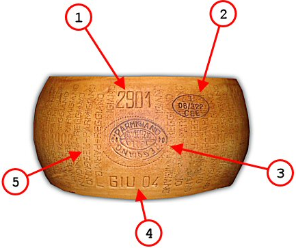 Sellos Parmesano Reggiano