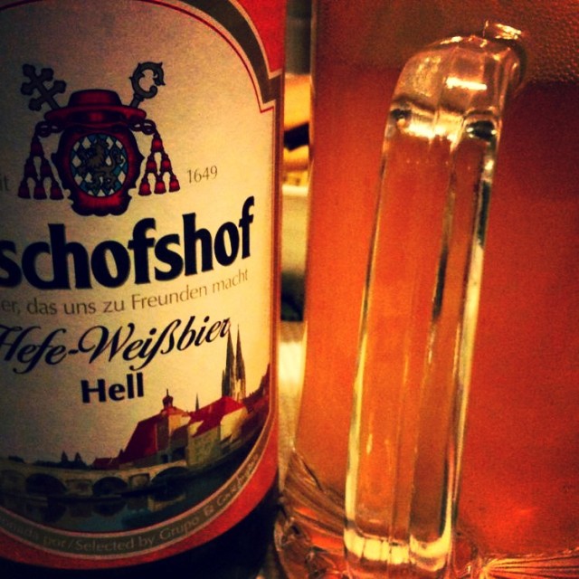 Cerveza Bischofshof Hefe-Weissbier Hell