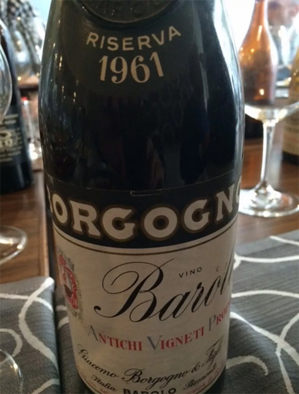 Borgogno Barolo Riserva 1961