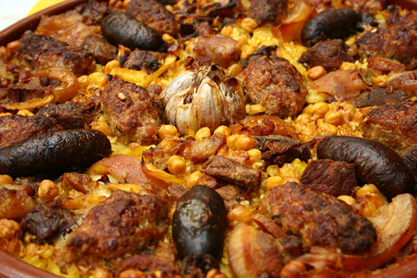 Arroz al horno