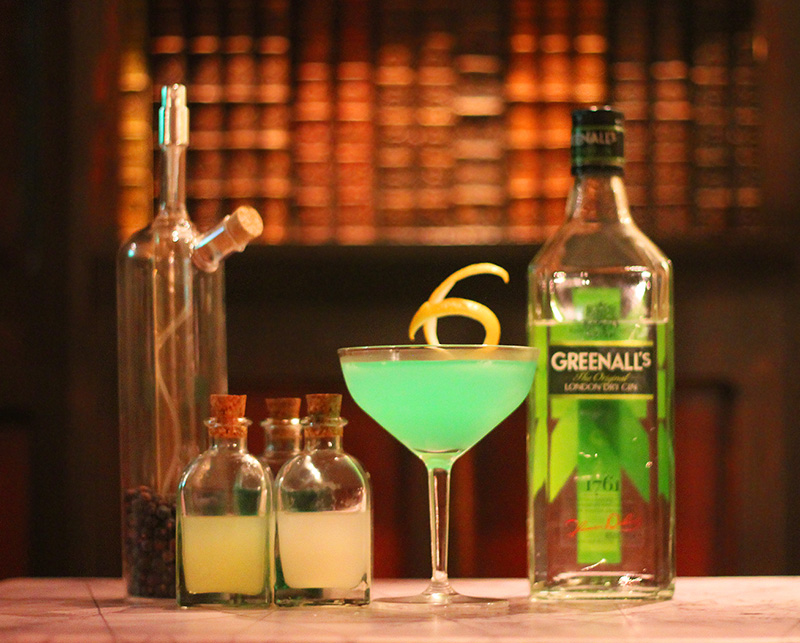 Ginebra Greenall's Grennpotion 1771
