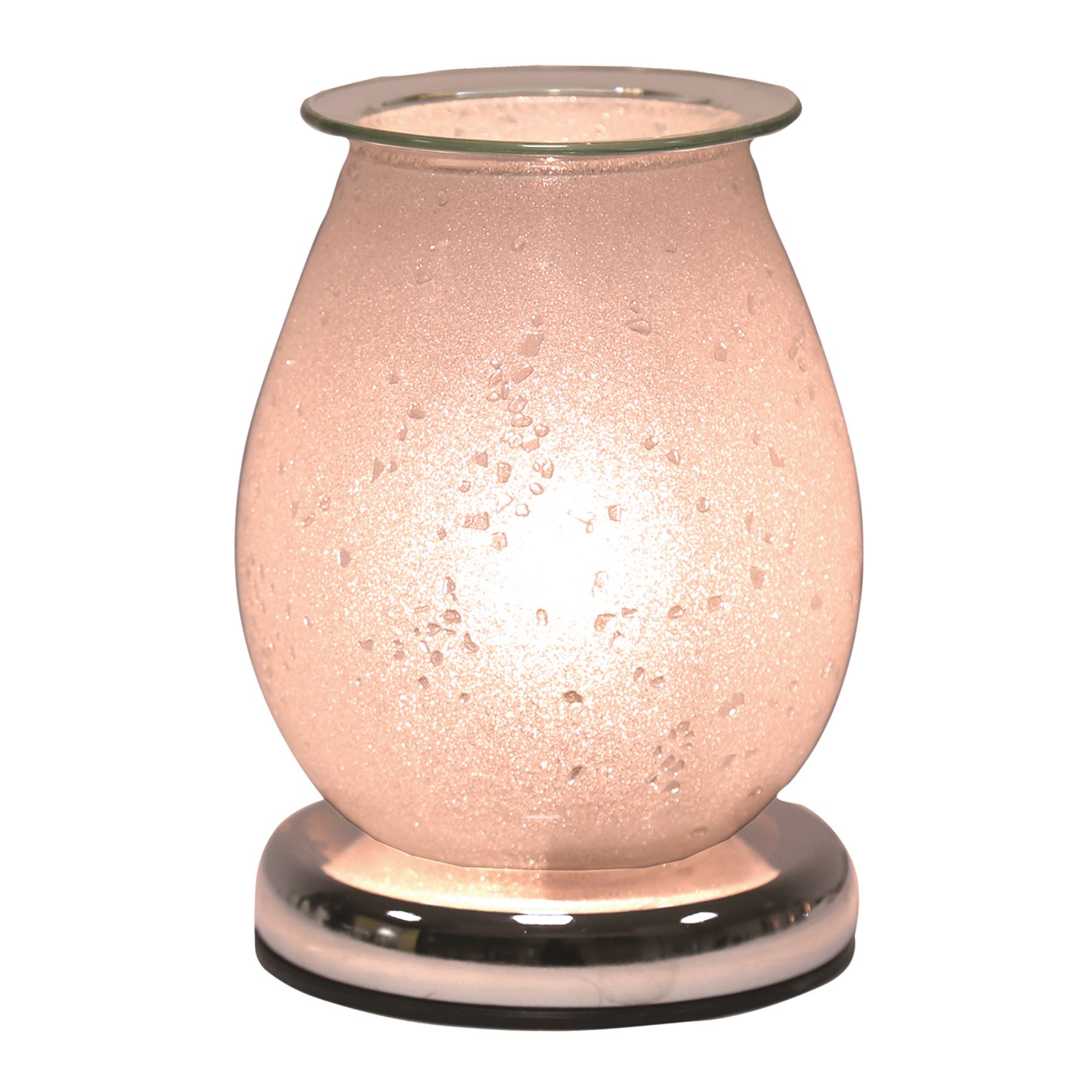 Oval Sherbet Electric Wax Melt Burner Pearl