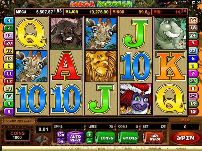 Mega Moolah jättipotti