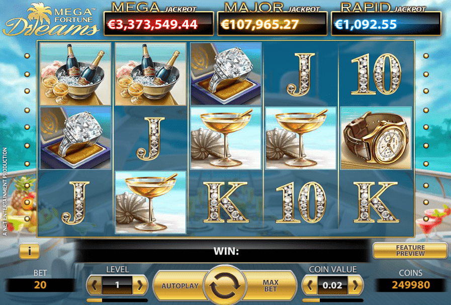 Mega Fortune Dreams jättipotti