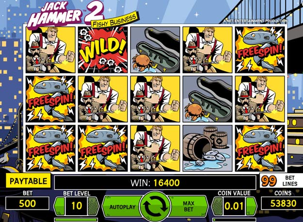 Jack Hammer 2 kolikkopeli