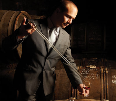Benoit Fil cognacblender hos Martell