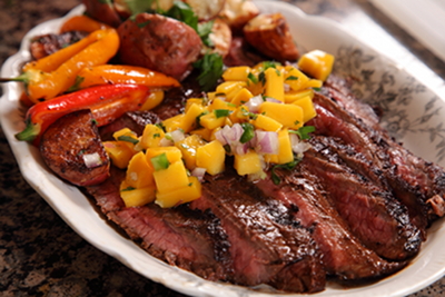 Grillat-mangosalsa