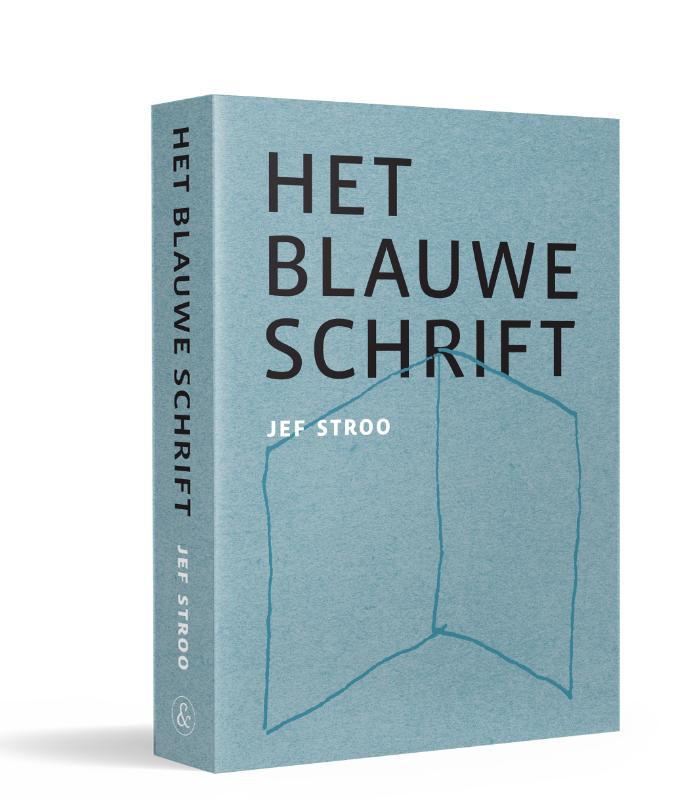 Boek cover Het blauwe schrift
