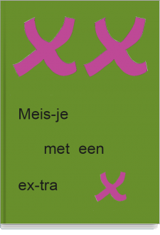 Boek cover Meisje met een extra X