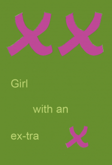 Boek cover Girl with an ex-tra X
