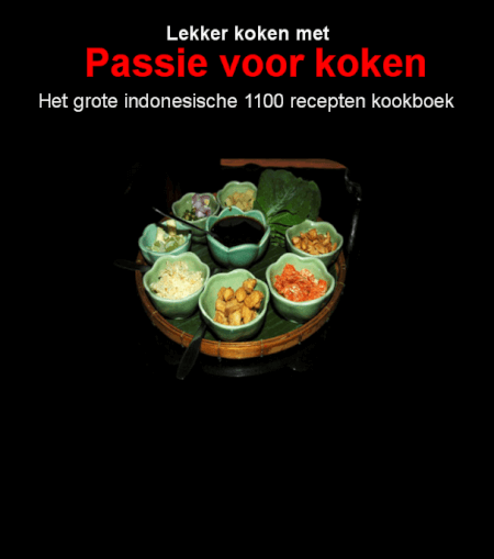 Boek cover Het grote indonesische kookboek Met 1100 recepten