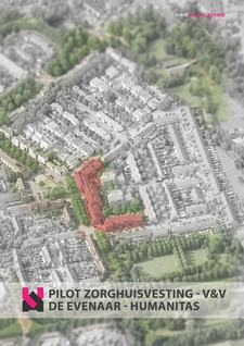 Boek cover Pilot Zorghuisvesting V&V - De Evenaar, Humanitas