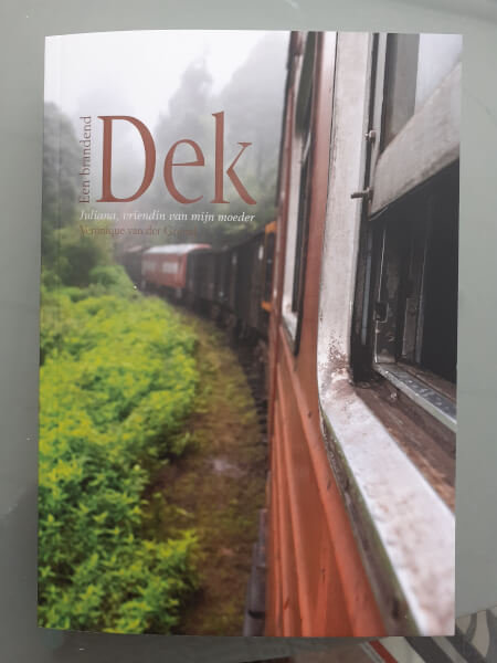 Boek cover Een brandend dek