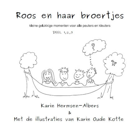 Boek cover Roos en haar broertjes