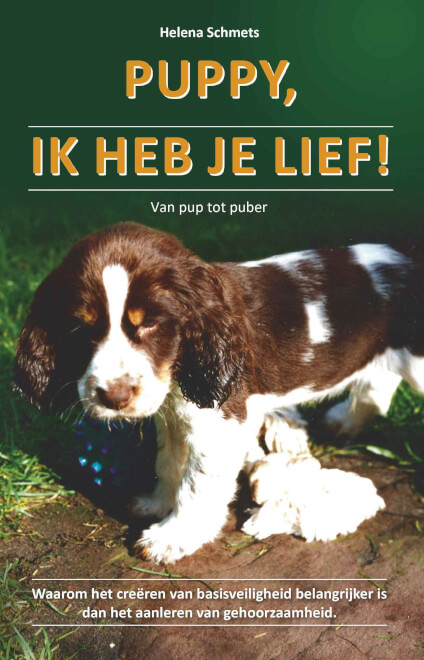 Boek cover Puppy ik heb je lief! - van pup tot puber