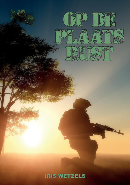 Boek cover Op de plaats rust