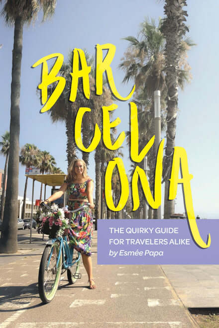 Boek cover BARCELONA - The Quirky Guide For Travelers Alike