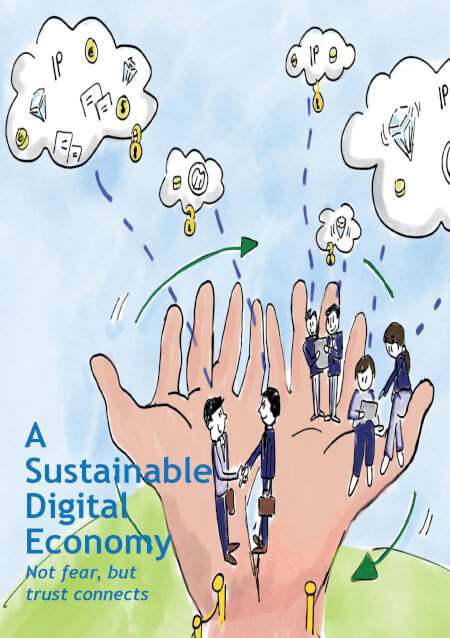 Boek cover A Sustainable Digital Economy
