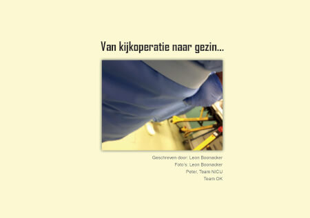 Boek cover Van kijkoperatie naar gezin...
