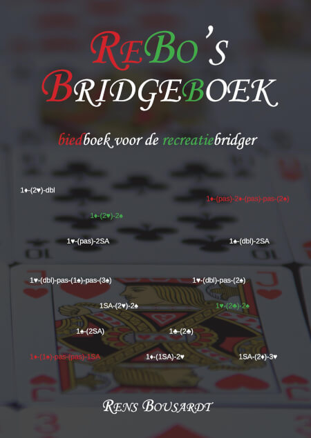 Boek cover Rebo's Bridgeboek