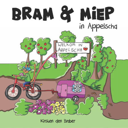 Boek cover Bram en Miep in Appelscha