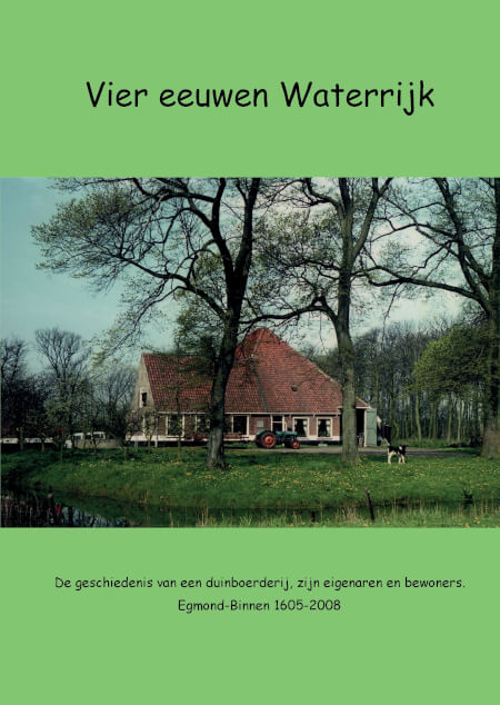 Boek cover Vier eeuwen Waterrijk