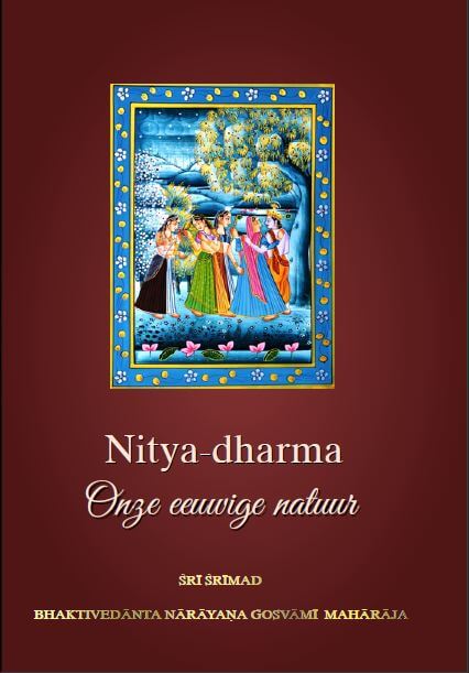 Boek cover Nitya-dharma