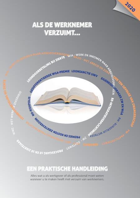 Boek cover Als de werknemer verzuimt (2020)