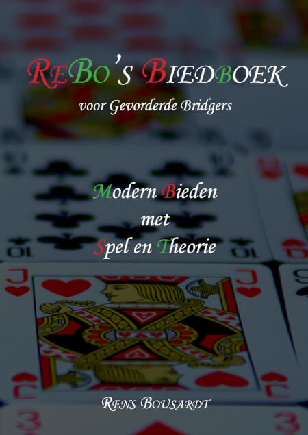 Boek cover ReBo’s Biedboek voor Gevorderde Bridgers