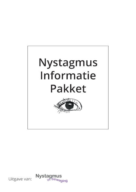 Boek cover Nystagmus Informatie Pakket