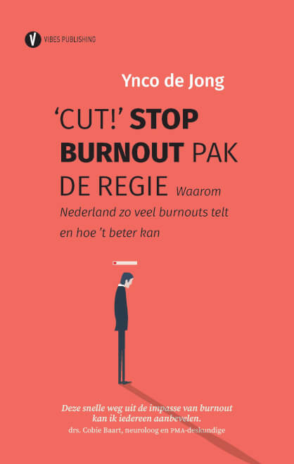 Boek cover 'Cut!' Stop burnout, pak de regie