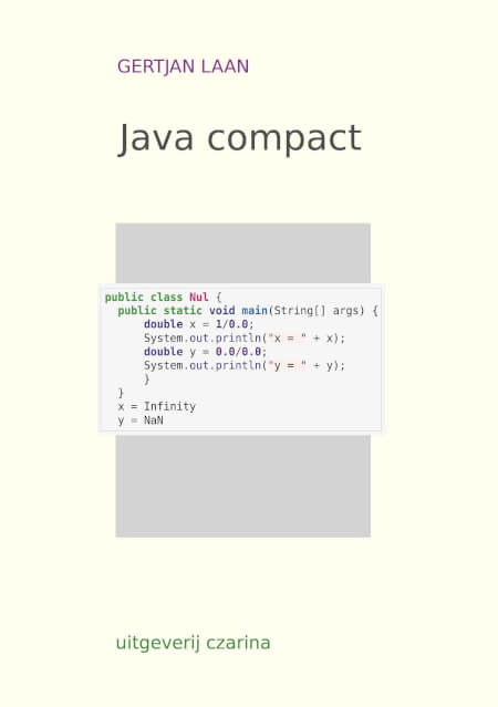 Boek cover Java Compact