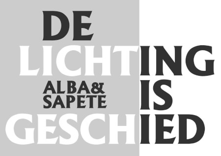 Boek cover De lichting is geschied