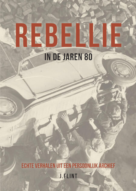 Boek cover Rebellie in de jaren 80