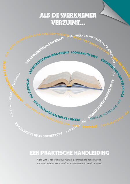 Boek cover IVA-cursusboek 'Als de werknemer verzuimt'