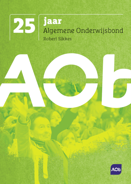 Boek cover Jubileumboek AOB