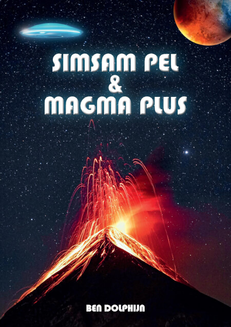 Boek cover Simsam Pel en Magma Plus