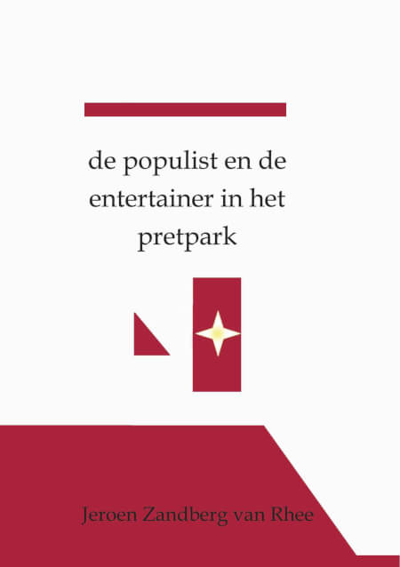 Boek cover US NEF - De populist en de entertainer in het pretpark