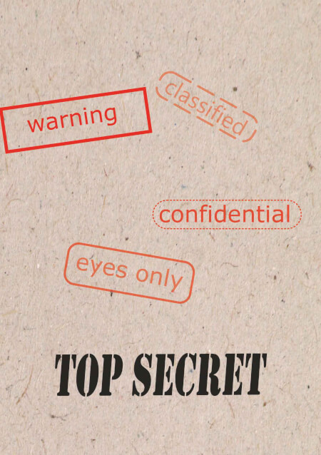 Boek cover TOP SECRET