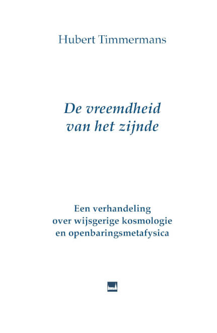 Boek cover De vreemdheid van het zijnde