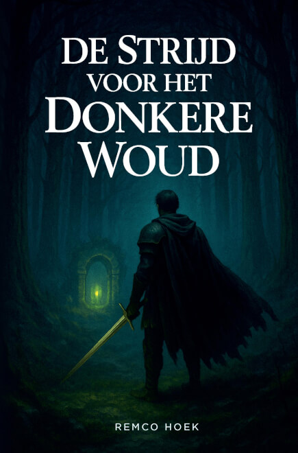 Boek cover De strijd voor het donkere woud