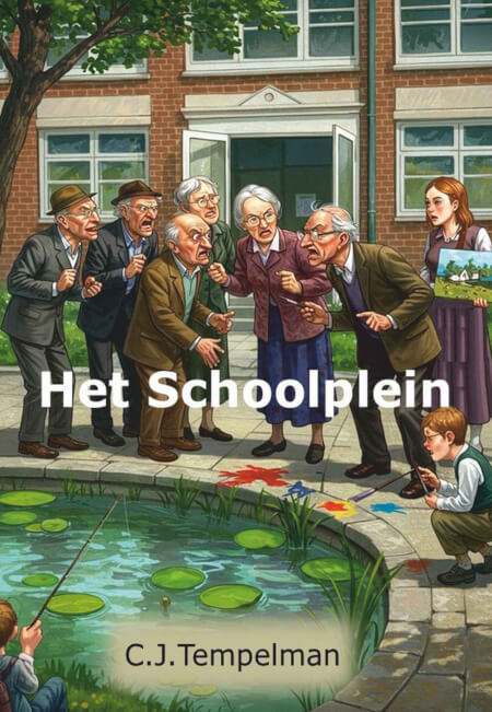 Boek cover Het Schoolplein