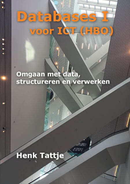 Boek cover Databases I voor ICT (HBO)