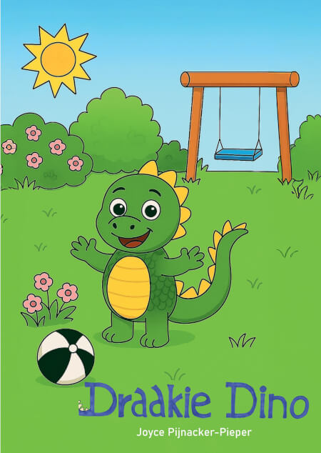 Boek cover Draakie Dino