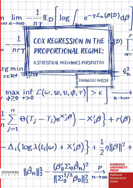 Boek cover Cox regression in the proportional regime