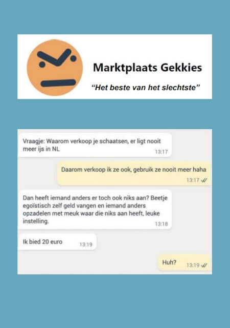 Boek cover Marktplaats Gekkies – Het beste van het slechtste